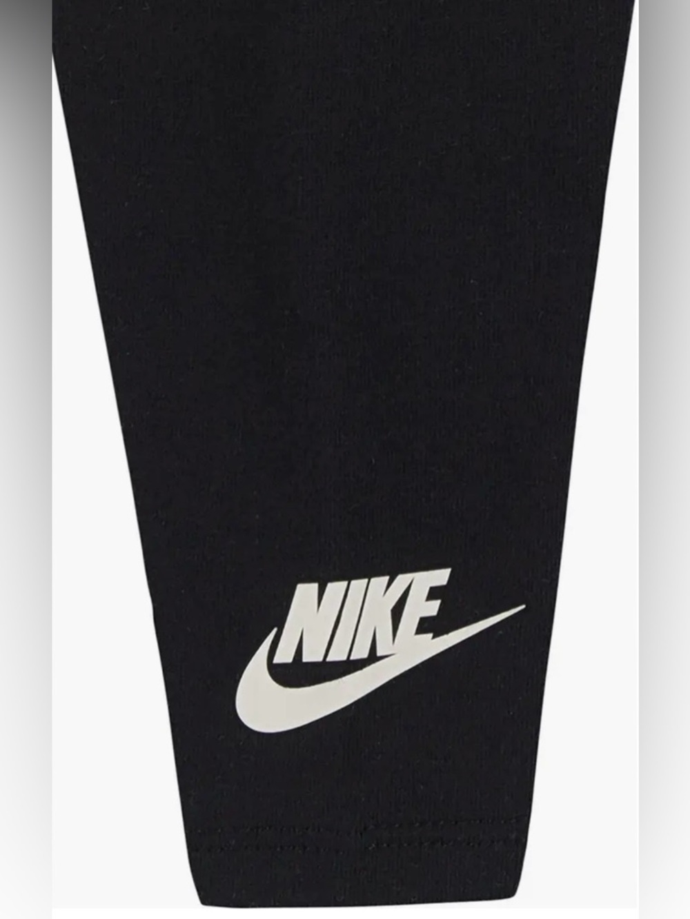 Nike Baby Girl's 2-Piece Just Do It Stripe Bodysuit and Leggings Set. - Picture 4 of 9